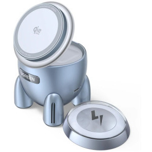 Ugreen Uno Rocket Magnetic 2-in-1 25W Qi2, Blue