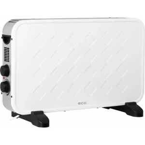 ECG Convector de podea TK 2070, 2000 W, Termostat reglabil, Ventilare, Alb