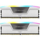Memorie Corsair VENGEANCE RGB 32GB DDR5 6000MHz CL38 Dual Channel Kit White