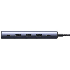 Ugreen 6-in-1, USB-C la DisplayPort PD 3.0, 100W, 4k@60hz, Grey
