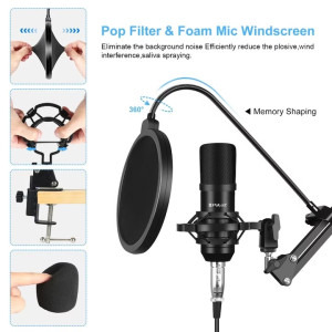 Puluz PU612B Studio Broadcast Black