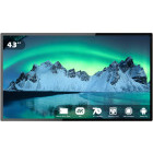 Tabla interactiva EVOBOARD Slim 43″ cu touch 4K UHD, 4GB RAM, ROM 64GB, Android 14