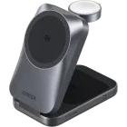 Incarcator wireless Anker Prime B25N1G11, MagSafe, Qi2, 25 W, Gray