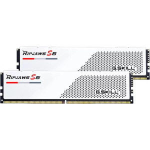 G.Skill Ripjaws S5 96GB DDR5 5200MHz CL40 Dual Channel Kit White