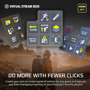 Corsair Nightsword v2 Wireless SD Stream Deck Black