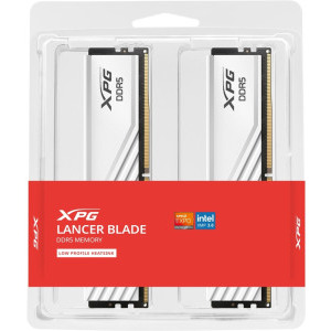 ADATA XPG Lancer Blade White 64GB DDR5 6000MHz CL30 Dual Channel Kit