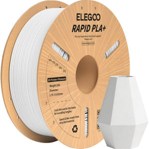 ELEGOO Filament Rapid PLA+, White, 1 kg