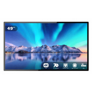 EVOBOARD UP 49″ cu touch 4K UHD, 20/40 puncte atingere, fara sistem operare