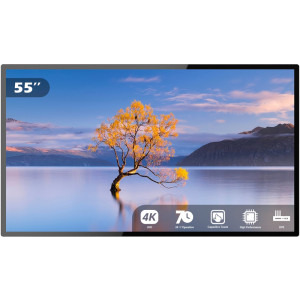 EVOBOARD UP 55″ cu touch 4K UHD, 20/40 puncte atingere, fara sistem operare