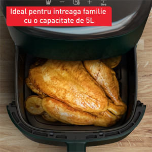 Tefal Friteuza cu aer cald Easy Fry Max EY245310, 1500W, 5L, Verde