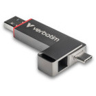 Memorie externa Verbatim Dual QuickStick 512GB USB-C 3.2 Gen 1 Grey