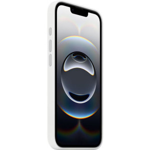 Apple Protectie pentru spate, material silicon pentru iPhone 16e, culoare White