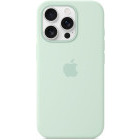 Apple Protectie pentru spate, material silicon pentru iPhone 16 Pro Max, culoare Aquamarine (SEASONAL)
