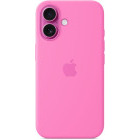 Apple Protectie pentru spate, material silicon pentru iPhone 16 Plus - Peony (SEASONAL)