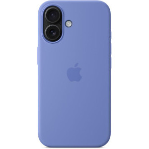 Apple Protectie pentru spate, material silicon pentru iPhone 16 Plus Periwinkle (SEASONAL)