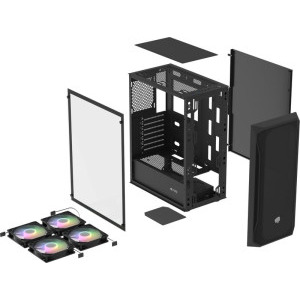 Fury Shobo SH4F RGB Midi Tower Black