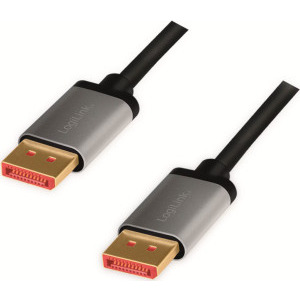 Logilink CDA0109 DisplayPort Male - DisplayPort Male, v1.4, 1 m, Negru