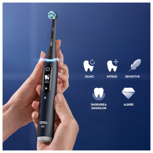 Oral-B Set 2x Periute de dinti electrice iO6 Roz & Negru