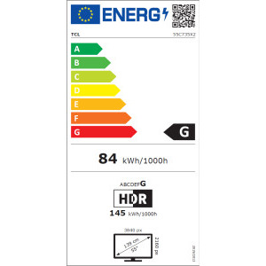 TCL Smart TV QLED 55C735 Seria C735 139cm 4K UHD HDR