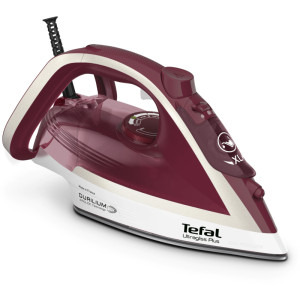 Tefal Fier de calcat UltraGliss Plus FV6810E0, 2800W, 50g/min, Visiuniu/Alb