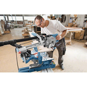 Bosch Professional Fierastrau circular GCM 8 SJL, cu sanie de glisare, 1600W, 5500rpm, 312mm