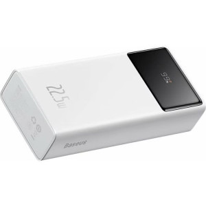Baseus Star-Lord 30000 mAh, 2x USB, 1x USB-C, 22.5W, White