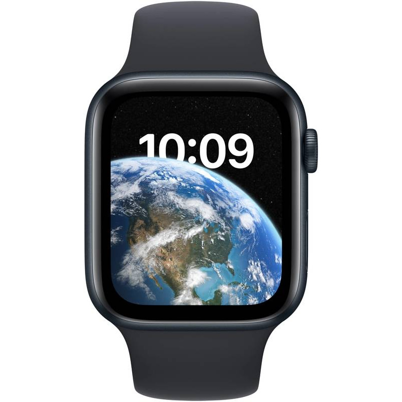 SmartWatch Apple Watch SE2, 44mm Aluminium Midnight cu Midnight Sport