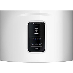 Ariston electric Lydos Wi-Fi 50L, 1800 W, conectivitate internet, rezervor emailat cu Titan