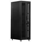 Eco series A38027-MD.9004 27U, Stand alone, 800 x 1000, Metal door, Negru