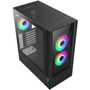 Gaming ZMEU Pro Advanced Edition, Intel i5-12400F 2.5GHz, 32GB DDR4, 1TB SSD, RTX 5050 8GB GDDR6, Iluminare RGB
