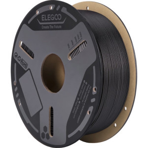 ELEGOO Filament PETG-CF, Black, 1 kg