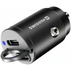 Incarcator auto Swissten 2x USB-C, 30 W, Black