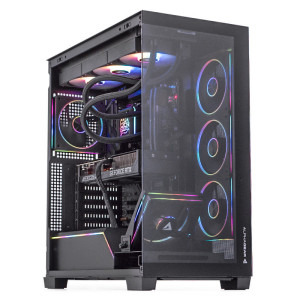 PC Gaming GREUCEANU Plus Streaming Edition, AMD Ryzen 7 9850X3D 4.7GHz, 32GB DDR5, 2TB SSD, RTX 5070 12GB GDDR7, Iluminare RGB