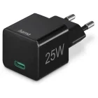 Incarcator retea Hama 1x USB-C, Quick Charge 25 W, Black