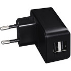 Incarcator retea Hama 2x USB, Quick Charge 10.5 W, Black