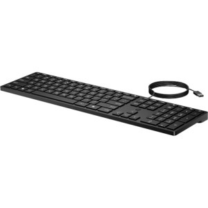 HP 320K Wired Black 9SR37UT
