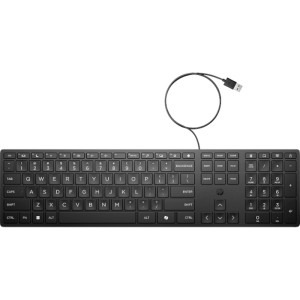 HP 320K Wired Black 9SR37UT