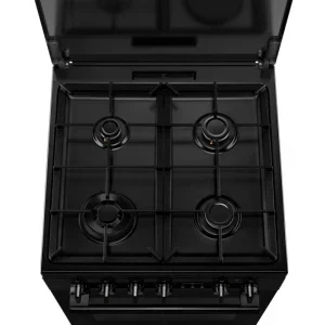 Electrolux LKK664222K, Mixt, 4 arzatoare, Sistem de siguranta, Aprindere integrata, Autocuratare catalitica, Timer, Grill, Clasa A, 60 cm, Negru