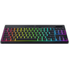 Tastatura Gaming Razer BlackWidow V4 Low-Profile TKL HyperSpeed Wireless Green Clicky Mechanical RGB Black