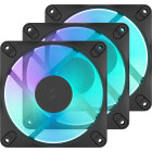 Ventilator Fractal Design Dynamic 3 12 RGB 3-Pack Black