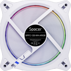 Spacer SPFC-120 ARGB 120mm White
