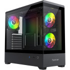 Carcasa Spacer NAUTILUS Black 3 Fans