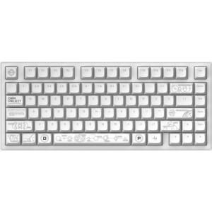 Dark Project ALU81A Terra Nova R2 RGB White g3ms Moonstone Pre-lubed Switch Mecanica