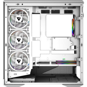 Gaming GREUCEANU Hyper Alb Streaming Edition, AMD Ryzen 7 9800X3D 4.7GHz, 32GB DDR5, 2TB SSD, RTX 5090 32GB GDDR7, Iluminare RGB