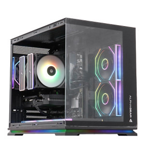 Gaming BALAUR Epic Max Advanced Edition, Intel i7-12700F 2.1GHz, 32GB DDR4, 1TB SSD, Intel Arc B580 12GB GDDR6, Iluminare RGB