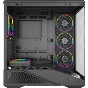 Gaming DRAGON Pro Streaming Edition, AMD Ryzen 7 9800X3D 4.7GHz, 32GB DDR5, 1TB SSD, RTX 5070 12GB GDDR7, Iluminare RGB