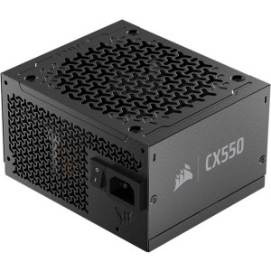 Corsair CX550, Cybenetics Silver, 550W, Black