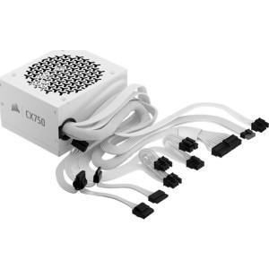 Corsair CX750, Cybenetics Gold, 750W, White