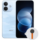 Smartphone Xiaomi Redmi Note 17 Pro 5G, 256GB, 6GB RAM, Dual SIM, Tri-Camera, Sky Blue + Woven Strap Ring Stand