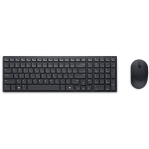 DELL Pro Compact Silent KM555, Wireless, Negru